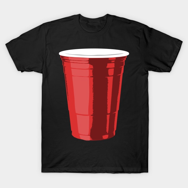 Gigantic Red Plastic Cup T-Shirt by APSketches